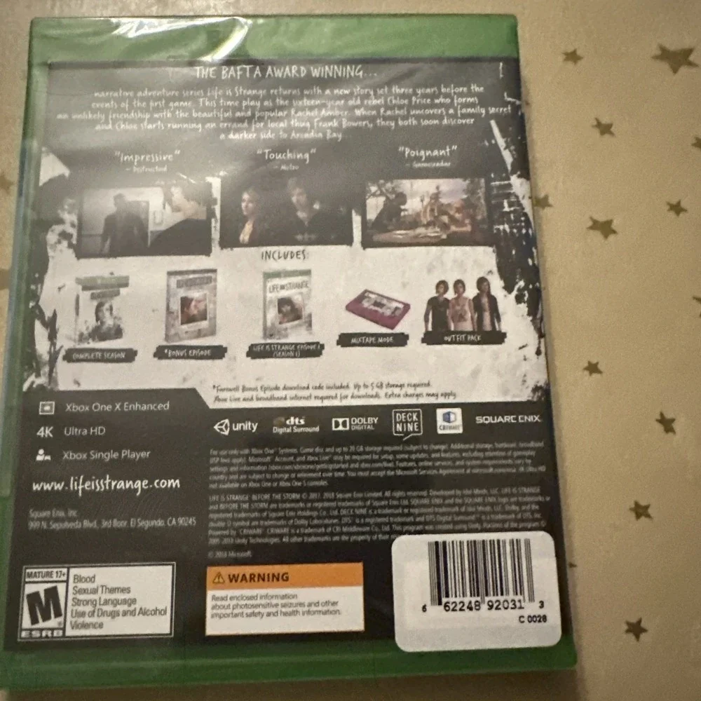 Life is Strange: Before the Storm Microsoft Xbox One Brand New